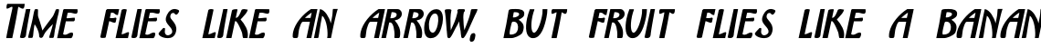Himmelblau Italic