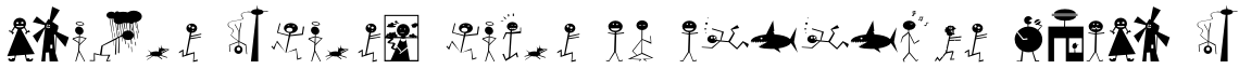 Mr Stickman Action Figures