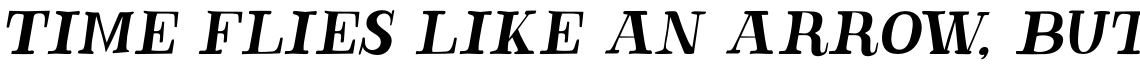 Quatrain Italic