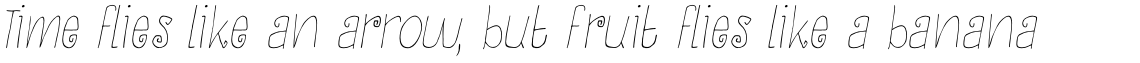 Thievery Italic