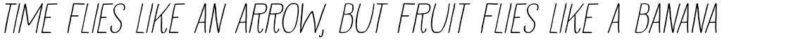 Vermilion Italic