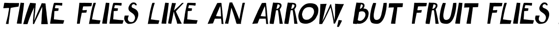 Rum Doodle Italic