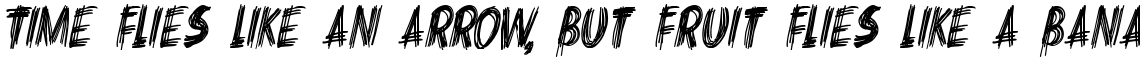 Criss Cross Condensed Italic