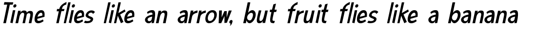 Blue Sheep Italic
