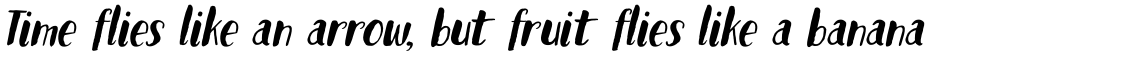 Blueberry Jam Italic
