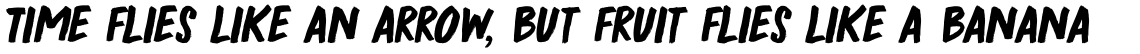 Market Square Marker Italic