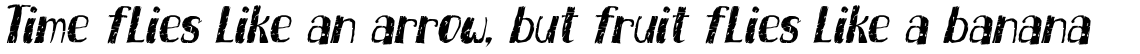 Buckthorn Regular Italic