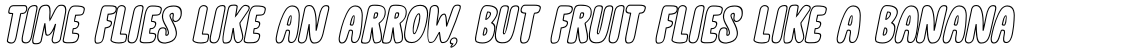 Cool Daddy Outline Italic