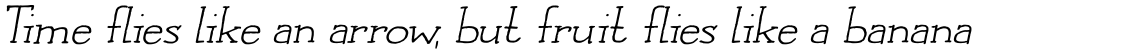 Languedoc Regular Italic