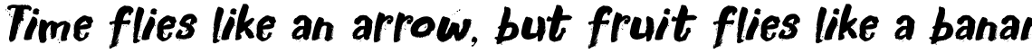 Motley Crew Regular Italic