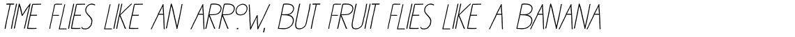 Southside Fizz Italic