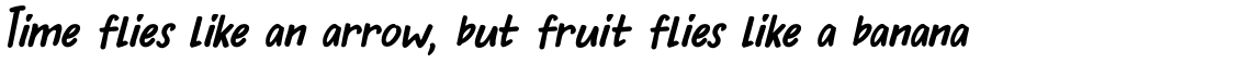 Bupkis Regular Italic