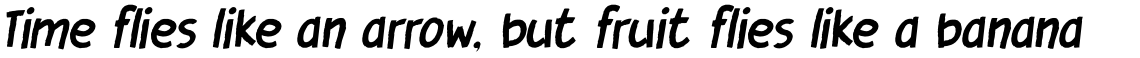 Cover Up Regular Italic