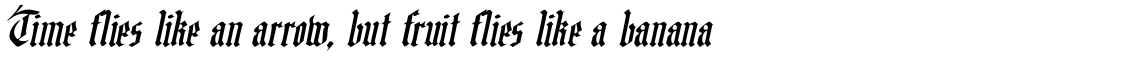 Blackminster Italic