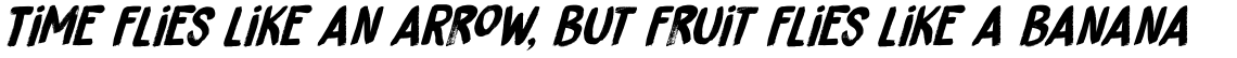 Brushzilla Italic