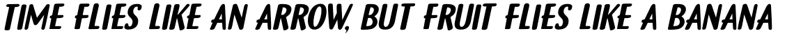 Gamboge Italic