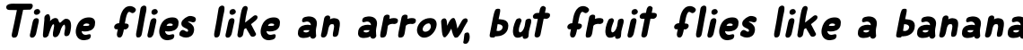 Smiling Cat Italic