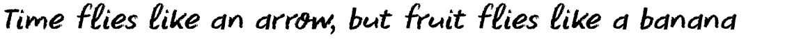 Leftover Crayon Italic