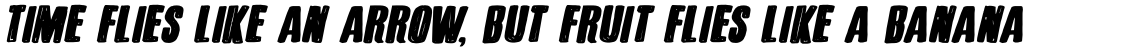Bitumen Italic