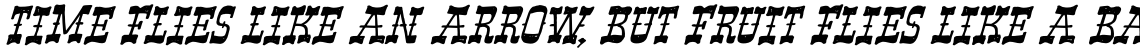 Band Wagon Italic