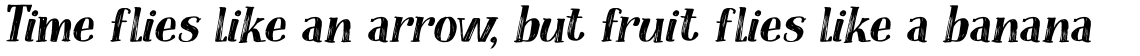 Coconut Punch Italic