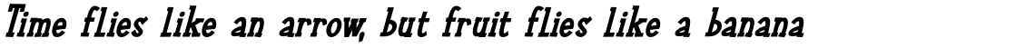 Nuuk Black Italic