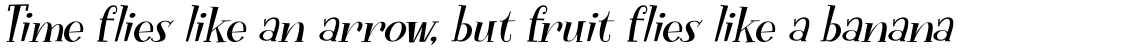 Funky Flamingo Italic