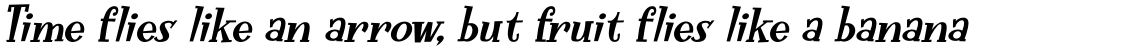 Funky Flamingo Bold Italic