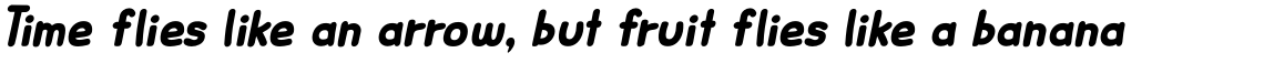 Minou Bold Italic