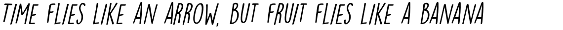 Lemon Yellow Sun Italic