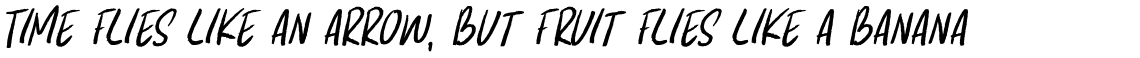Kapsalon Pencil Regular Italic