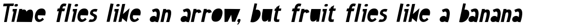Sweet Lemon Closed Regular Italic