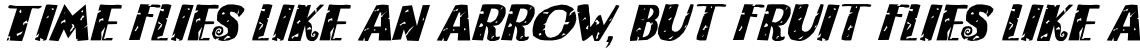 Bogeyman Eroded Italic