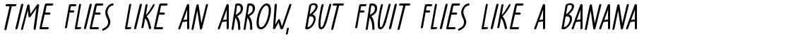 Party Pocket Regular Italic