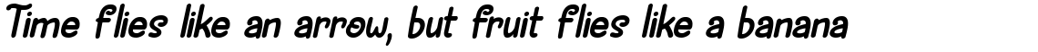 Brochette Regular Italic