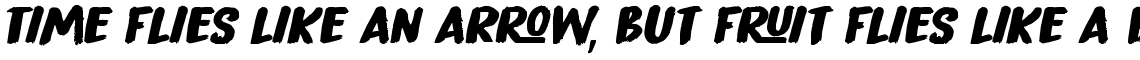 Peanut Crunch Regular Italic