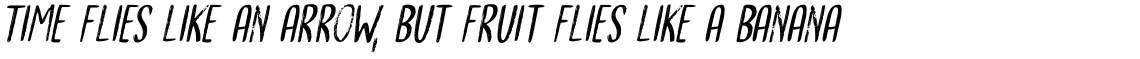 Bergie Seltzer Italic