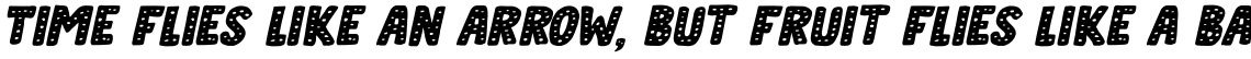 Doubledecker Dots Italic