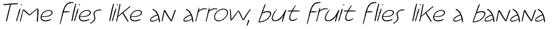 Plastic Fantastic Lite Italic