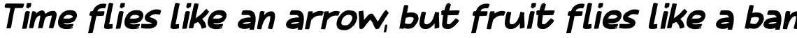 Third Time Lucky Bold Italic