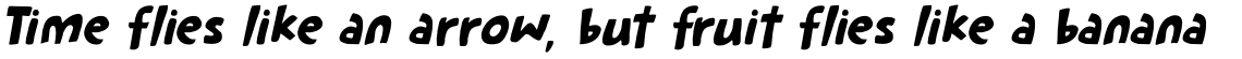 Cookie Crumble Italic