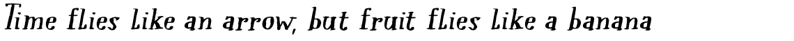 Cadora Woods Italic