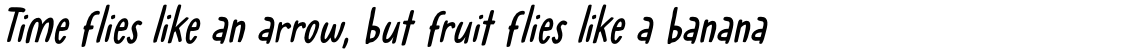 Chewy Caramel Italic