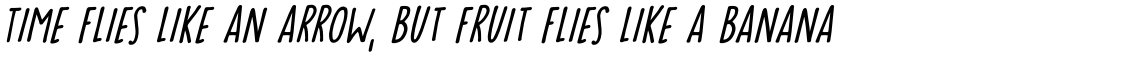 Hasta Luego Italic