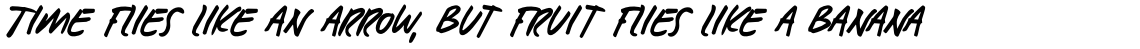 Mission Accomplished Italic