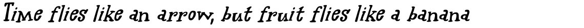 Sing Along Italic