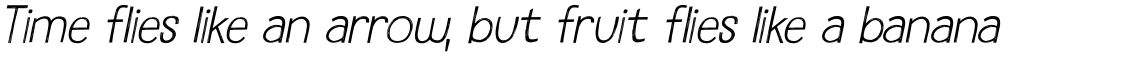 Machin Italic