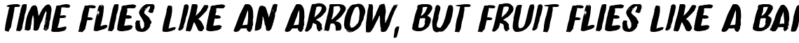 Thermal Shock Italic