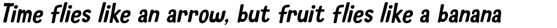 Pecking Order Italic