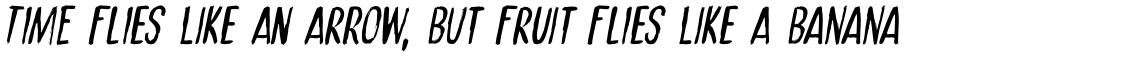 Gritty Pencil Italic